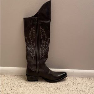 Ariat Murrietta grey boots size 9 womens